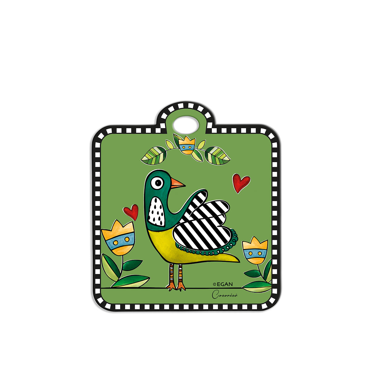 Sottopentola Cocoricò Verde 16X18